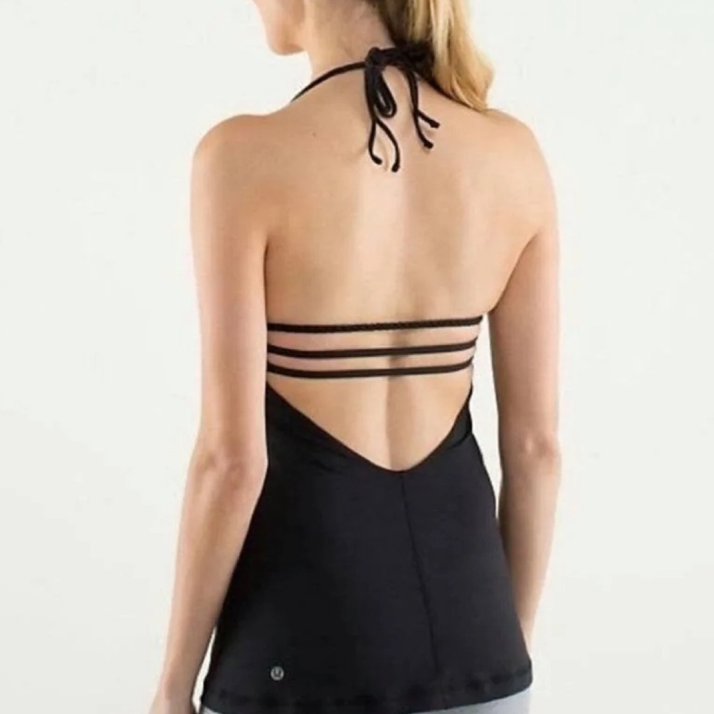 Lululemon Black Tank Top - Picture 1 of 7